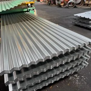 Corrugated Roofing Sheets | Plain Galvanised | 0.7 mm