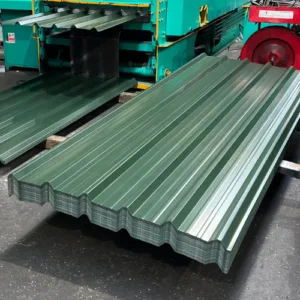 BOX PROFILE ROOFING SHEETS | JUNIPER GREEN | POLYESTER COATED | .5MM