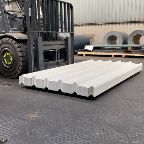BOX PROFILE ROOFING SHEETS | LIGHT GREY | .7MM THICK