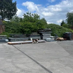 BOX PROFILE ROOFING SHEETS | MIXED SHADES OF LIGHT GREY | .5MM TO .7MM THICK