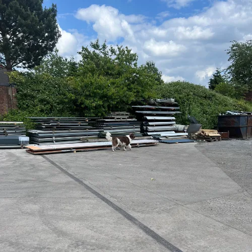 BOX PROFILE ROOFING SHEETS | MIXED SHADES OF LIGHT GREY | .5MM TO .7MM THICK