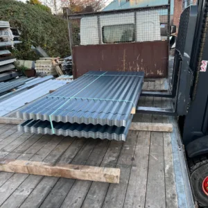 CORRUGATED ROOFING SHEETS | ANTHRACITE | POLYESTER COATED | .5MM