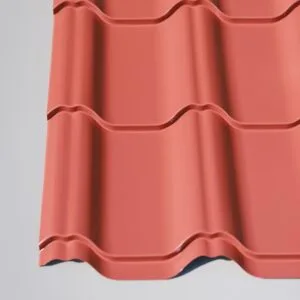 Tile Effect Roofing Sheets | Polyester Coated | 0.7 mm