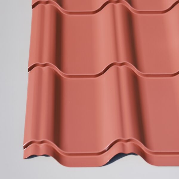Tile Effect Roofing Sheets | Polyester Coated | 0.7 mm