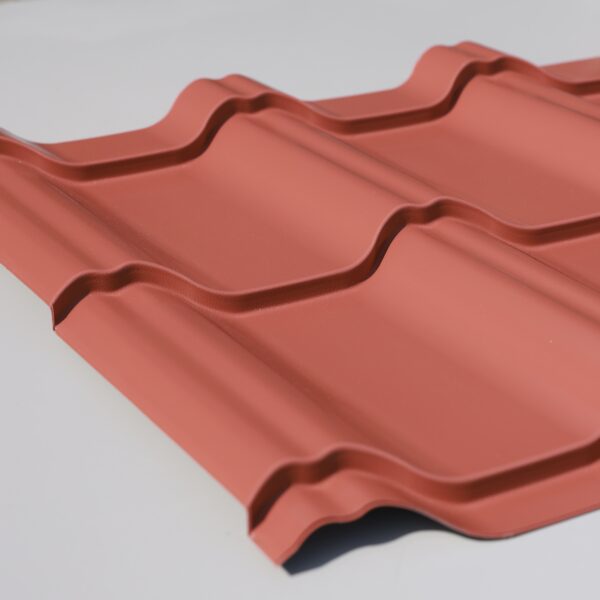 Tile Effect Roofing Sheets | Polyester Coated | 0.7 mm - Image 2