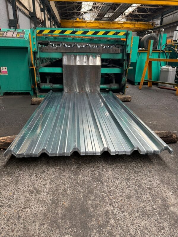 Box Profile Roofing Sheets | Plain Galvanised | 0.7 mm - Image 2