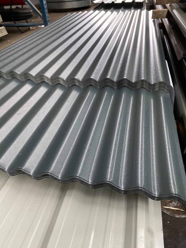 Corrugated Roofing Sheets | Plain Galvanised | 0.7 mm