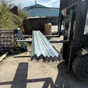 Cleader Rails | Mixed Sizes | Galvanised | 1.5mm Thick