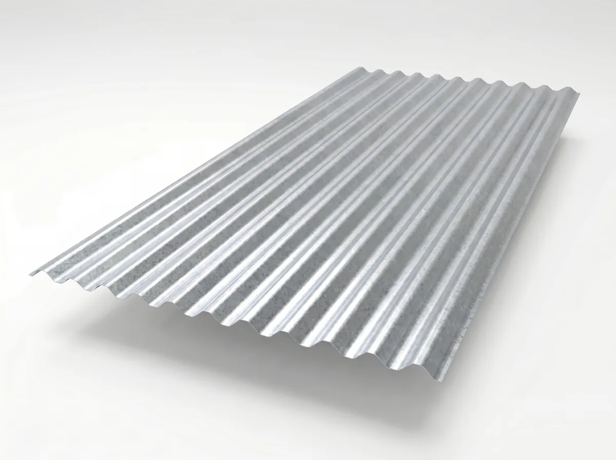 Corrugated Roofing Sheets | Plain Galvanised | 0.5 mm
