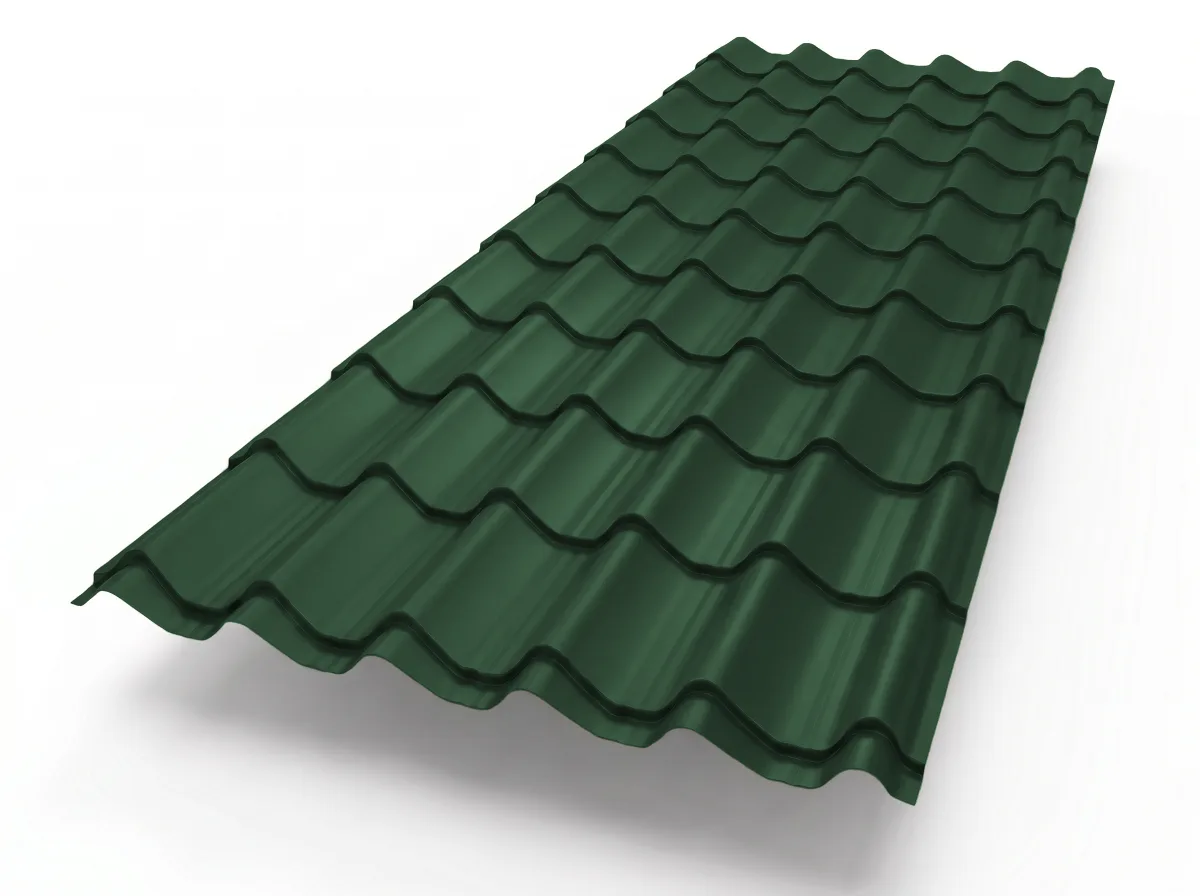 Pan Tile Effect · Plastisol Coated · 0.5 mm - Roofing Sheets by Mighty Structural Products