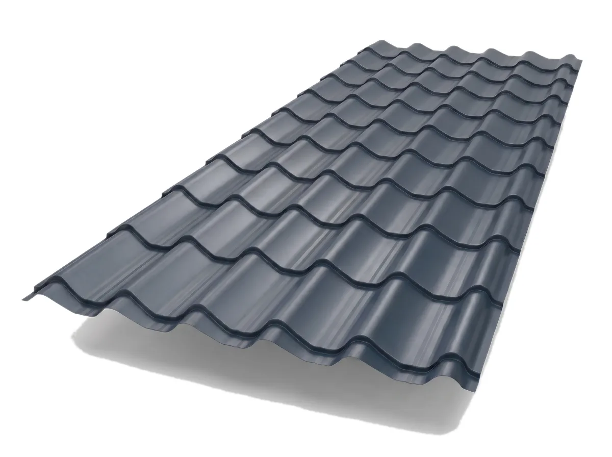 Pan Tile Effect · Polyester Coated · 0.7 mm - Roofing Sheets by Mighty Structural Products