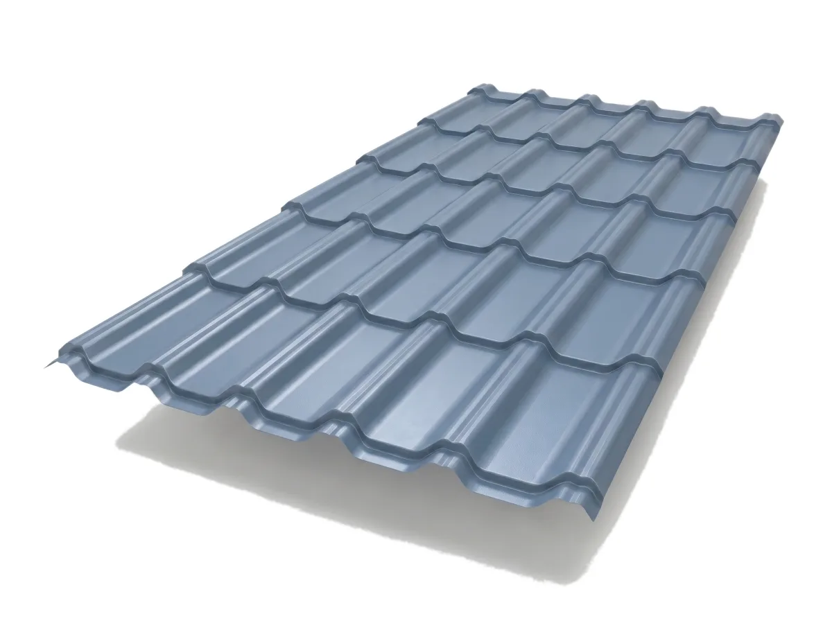Tile Effect · Polyester Coated · 0.7 mm - Roofing Sheets by Mighty Structural Products