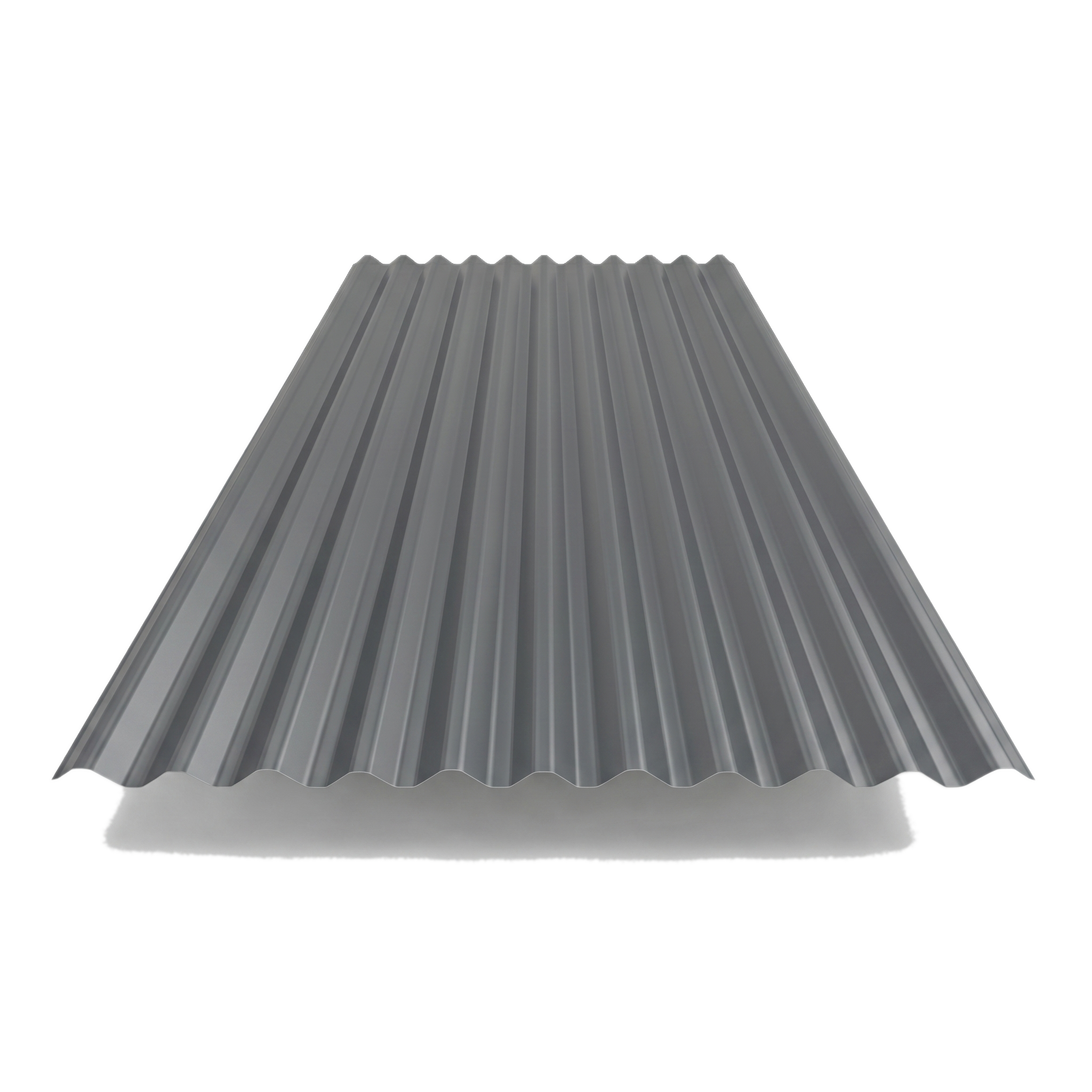 Corrugated · Plain Galvanised · 0.5 mm - Roofing Sheets by Mighty Structural Products, side profile